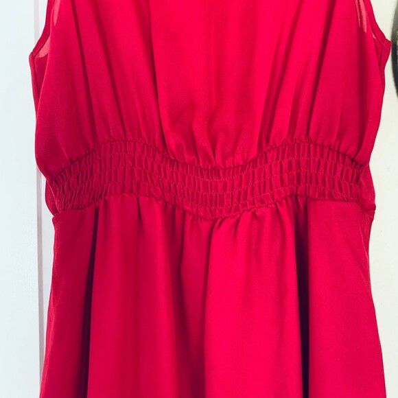 ASOS Barbie Pink Sleeveless Fit & Flare Wedding Guest Sundress Dress | Size: 8/M - Picture 8 of 8